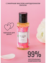 Массажное масло Pleasure Lab Delicate с ароматом пиона и пачули - 50 мл. - Pleasure Lab - купить с доставкой в Комсомольске-на-Амуре