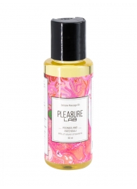 Массажное масло Pleasure Lab Delicate с ароматом пиона и пачули - 50 мл. - Pleasure Lab - купить с доставкой в Комсомольске-на-Амуре