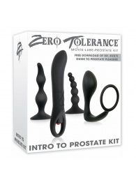 Набор стимуляторов простаты Intro To Prostate Kit - Zero Tolerance - в Комсомольске-на-Амуре купить с доставкой