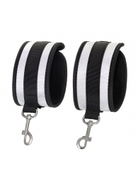 Серебристо-черные оковы Anonymo - ToyFa - купить с доставкой в Комсомольске-на-Амуре Серебристо-черные оковы Anonymo - ToyFa - купить с доставкой в Комсомольске-на-Амуре