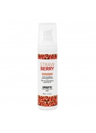 Разогревающее массажное масло  с ароматом клубники Gourmet Strawberry - 50 мл. - Exsens - купить с доставкой в Комсомольске-на-Амуре