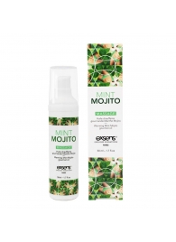 Разогревающее массажное масло с ароматом мохито Gourmet Mint Mojito - 50 мл. - Exsens - купить с доставкой в Комсомольске-на-Амуре