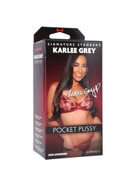 Мастурбатор-вагина Karlee Grey ULTRASKYN Pocket Pussy - Doc Johnson - в Комсомольске-на-Амуре купить с доставкой