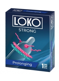 Стимулирующая насадка на пенис LOKO STRONG с продлевающим эффектом - Sitabella - в Комсомольске-на-Амуре купить с доставкой