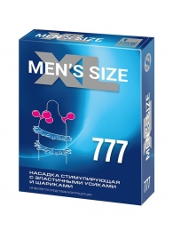 Стимулирующая насадка на пенис MEN SIZE 777 - Sitabella - в Комсомольске-на-Амуре купить с доставкой