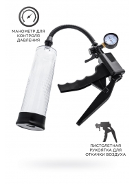 Прозрачная механическая помпа для пениса Viggo - Sexus - в Комсомольске-на-Амуре купить с доставкой