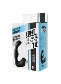 Черный вибромассажер простаты FantASStic Vibrating Prostate Massager - 11,3 см. - Dream Toys - в Комсомольске-на-Амуре купить с доставкой