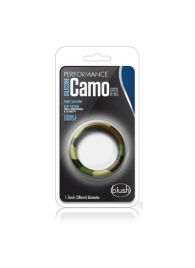 Эрекционное кольцо камуфляжной расцветки Silicone Camo Cock Ring - Blush Novelties - в Комсомольске-на-Амуре купить с доставкой