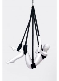 Черные секс-качели Anonymo №0503 - ToyFa - купить с доставкой в Комсомольске-на-Амуре