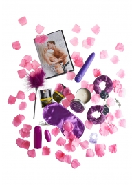 Эротический набор FANTASTIC PURPLE SEX TOY KIT - Toy Joy - купить с доставкой в Комсомольске-на-Амуре