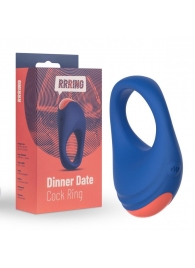 Синее эрекционное кольцо RRRING Dinner Date Cock Ring - FeelzToys - в Комсомольске-на-Амуре купить с доставкой