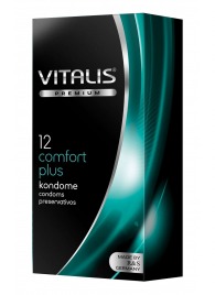 Контурные презервативы VITALIS PREMIUM comfort plus - 12 шт. - Vitalis - купить с доставкой в Комсомольске-на-Амуре