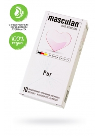 Супертонкие презервативы Masculan Pur - 10 шт. - Masculan - купить с доставкой в Комсомольске-на-Амуре