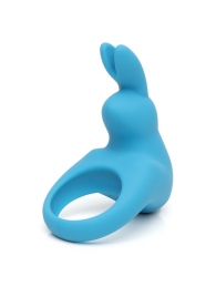 Голубое эрекционное виброкольцо Happy Rabbit Rechargeable Rabbit Cock Ring - Happy Rabbit - в Комсомольске-на-Амуре купить с доставкой