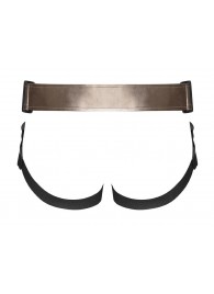 Бронзовый пояс для насадок Curious Harness - Strap-on-me - купить с доставкой в Комсомольске-на-Амуре