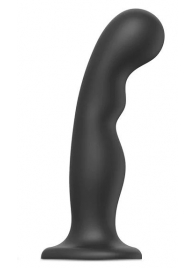 Черная насадка Strap-On-Me Dildo Plug P G size XXL - Strap-on-me - купить с доставкой в Комсомольске-на-Амуре