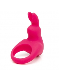 Розовое эрекционное виброкольцо Happy Rabbit Rechargeable Rabbit Cock Ring - Happy Rabbit - в Комсомольске-на-Амуре купить с доставкой