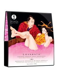 Соль для ванны Lovebath Dragon Fruit, превращающая воду в гель - 650 гр. - Shunga - купить с доставкой в Комсомольске-на-Амуре