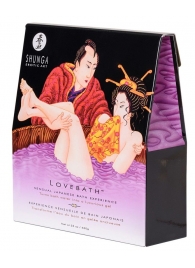 Соль для ванны Lovebath Sensual lotus, превращающая воду в гель - 650 гр. - Shunga - купить с доставкой в Комсомольске-на-Амуре