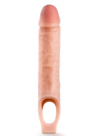 Телесная насадка на пенис 10 Inch Cock Sheath Extender - 25 см. - Blush Novelties - в Комсомольске-на-Амуре купить с доставкой