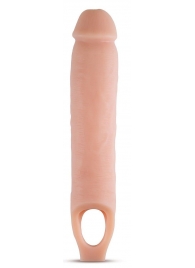 Телесная насадка на пенис 11.5 Inch Cock Sheath Penis Extender - 29,2 см. - Blush Novelties - в Комсомольске-на-Амуре купить с доставкой