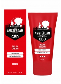 Крем-пролонгатор CBD from Amsterdam Delay Cream - 50 мл. - Shots Media BV - купить с доставкой в Комсомольске-на-Амуре