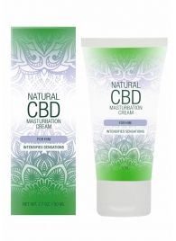 Крем для мастурбации для мужчин Natural CBD Masturbation Cream For Him - 50 мл. - Shots Media BV - купить с доставкой в Комсомольске-на-Амуре