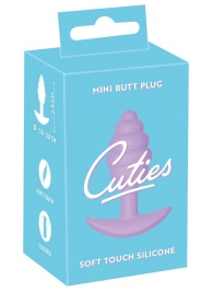 Фиолетовая анальная втулка Mini Butt Plug - 7,5 см. - Orion в Комсомольске-на-Амуре Фиолетовая анальная втулка Mini Butt Plug - 7,5 см. - Orion
