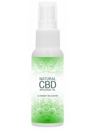 Массажное масло Natural CBD Massage Oil - 50 мл. - Shots Media BV - купить с доставкой в Комсомольске-на-Амуре