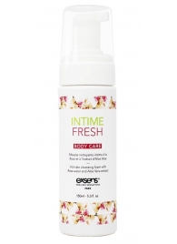 Органическая интимная очищающая пенка Intime Fresh - 150 мл. - Exsens - купить с доставкой в Комсомольске-на-Амуре