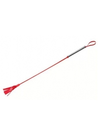 Красный латексный стек с лентами - 62 см. - Sitabella - купить с доставкой в Комсомольске-на-Амуре