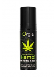 Возбуждающий интимный гель для пар ORGIE Hemp Intense Orgasm - 15 мл. - ORGIE - купить с доставкой в Комсомольске-на-Амуре Возбуждающий интимный гель для пар ORGIE Hemp Intense Orgasm - 15 мл. - ORGIE - купить с доставкой в Комсомольске-на-Амуре