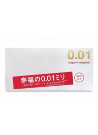 Ультратонкие презервативы Sagami Original 0.01 - 20 шт. - Sagami - купить с доставкой в Комсомольске-на-Амуре