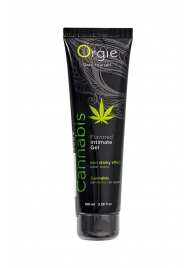 Интимный гель на водной основе ORGIE Lube Tube Cannabis - 100 мл. - ORGIE - купить с доставкой в Комсомольске-на-Амуре