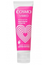 Возбуждающий гель на водно-силиконовой основе Cosmo Vibro с ароматом земляники - 50 гр. - Биоритм - купить с доставкой в Комсомольске-на-Амуре