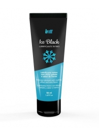 Лубрикант на водной основе Ice Black с ледяным эффектом - 50 мл. - INTT - купить с доставкой в Комсомольске-на-Амуре