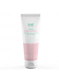 Лубрикант на водной основе Vibe Sensation с клубничным вкусом и легким вибрирующим эффектом - 50 гр. - INTT - купить с доставкой в Комсомольске-на-Амуре Лубрикант на водной основе Vibe Sensation с клубничным вкусом и легким вибрирующим эффектом - 50 гр. - INTT - купить с доставкой в Комсомольске-на-Амуре