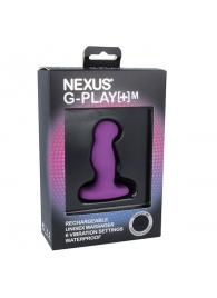 Фиолетовая вибровтулка Nexus G-Play+ M - Nexus Range - в Комсомольске-на-Амуре купить с доставкой