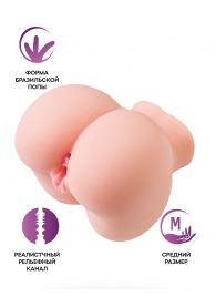Реалистичный мастурбатор Giovanna - ToyFa - в Комсомольске-на-Амуре купить с доставкой