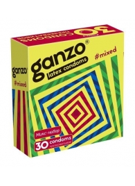 Микс-набор из 30 презервативов Ganzo Mixed - Ganzo - купить с доставкой в Комсомольске-на-Амуре