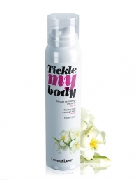 Массажная хрустящая пенка Tickle My Body Monoi с ароматом моной - 150 мл. - Love to Love - купить с доставкой в Комсомольске-на-Амуре