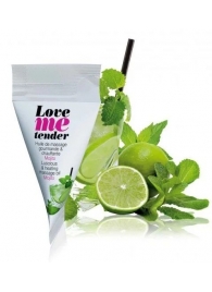 Съедобное согревающее массажное масло Love Me Tender Mojito с ароматом мохито - 10 мл. - Love to Love - купить с доставкой в Комсомольске-на-Амуре