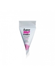 Съедобное согревающее массажное масло Love Me Tender Cotton Candy с ароматом сладкой ваты - 10 мл. - Love to Love - купить с доставкой в Комсомольске-на-Амуре