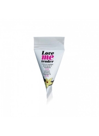 Съедобное согревающее массажное масло Love Me Tender Vanilla с ароматом ванили - 10 мл. - Love to Love - купить с доставкой в Комсомольске-на-Амуре
