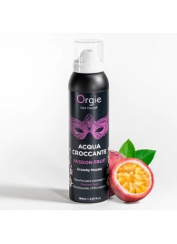 Хрустящая пенка для массажа Acqua Croccante Passion Fruit - 150 мл. - ORGIE - купить с доставкой в Комсомольске-на-Амуре