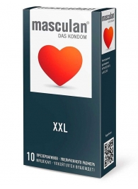 Презервативы увеличенного размера Masculan XXL - 10 шт. - Masculan - купить с доставкой в Комсомольске-на-Амуре