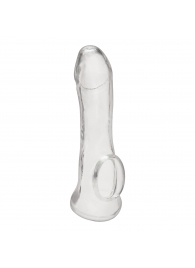 Прозрачная насадка на пенис Transparent Penis Enhancing Sleeve Extension - 15,9 см. - BlueLine - в Комсомольске-на-Амуре купить с доставкой