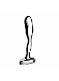 Стальной стимулятор простаты Stainless Steel Prostate Plug - 11,5 см. - b-Vibe - в Комсомольске-на-Амуре купить с доставкой