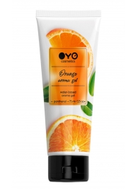 Лубрикант на водной основе OYO Aroma Gel Orange с ароматом апельсина - 75 мл. - OYO - купить с доставкой в Комсомольске-на-Амуре