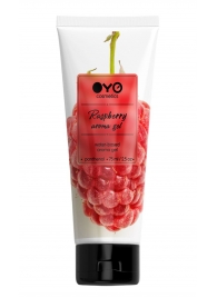 Лубрикант на водной основе OYO Aroma Gel Raspberry с ароматом малины - 75 мл. - OYO - купить с доставкой в Комсомольске-на-Амуре